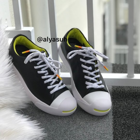 Converse JP Modern LE Black Yellow Shoes Women's AUTHENTIC Size 6.5 158343C - Picture 4 of 8